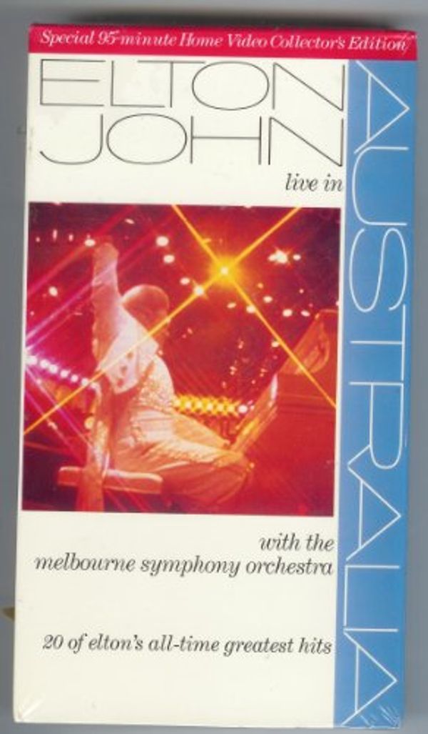 Cover Art for 0016193200127, Elton John Live in Australia with the Melbourne Symphony Orchestra [VHS] by Unknown