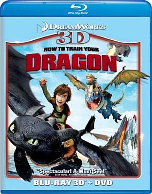 Cover Art for 0097361455440, How to Train Your Dragon (Two-Disc Blu-ray 3D/DVD Combo) by Paramount Home Video