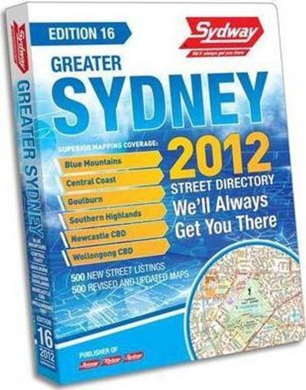 Cover Art for 9780909439620, Greater Sydney 2012 Street Directory by Unknown