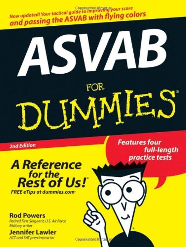Cover Art for 9780470106716, ASVAB For Dummies by Rod Powers, Jennifer Lawler