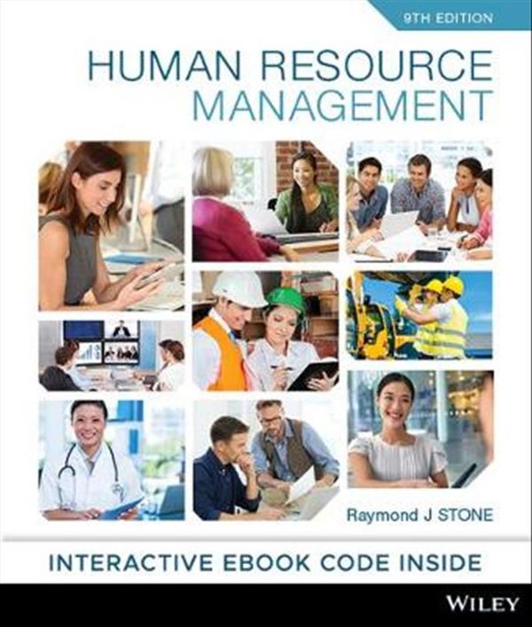 Cover Art for 9780730363347, Human Resource Management 9E Hybrid by Raymond J. Stone