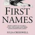 Cover Art for 9780747512233, Bloomsbury Dictionary of First Names by Julia Cresswell
