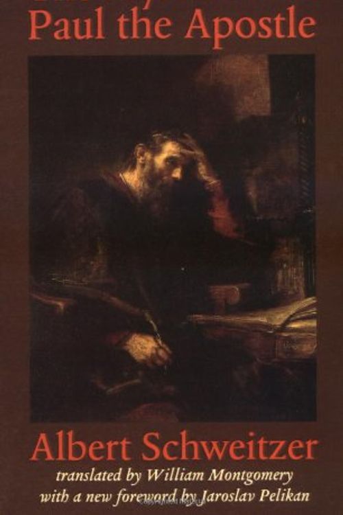 Cover Art for 9780801860980, The Mysticism of Paul the Apostle by Albert Schweitzer