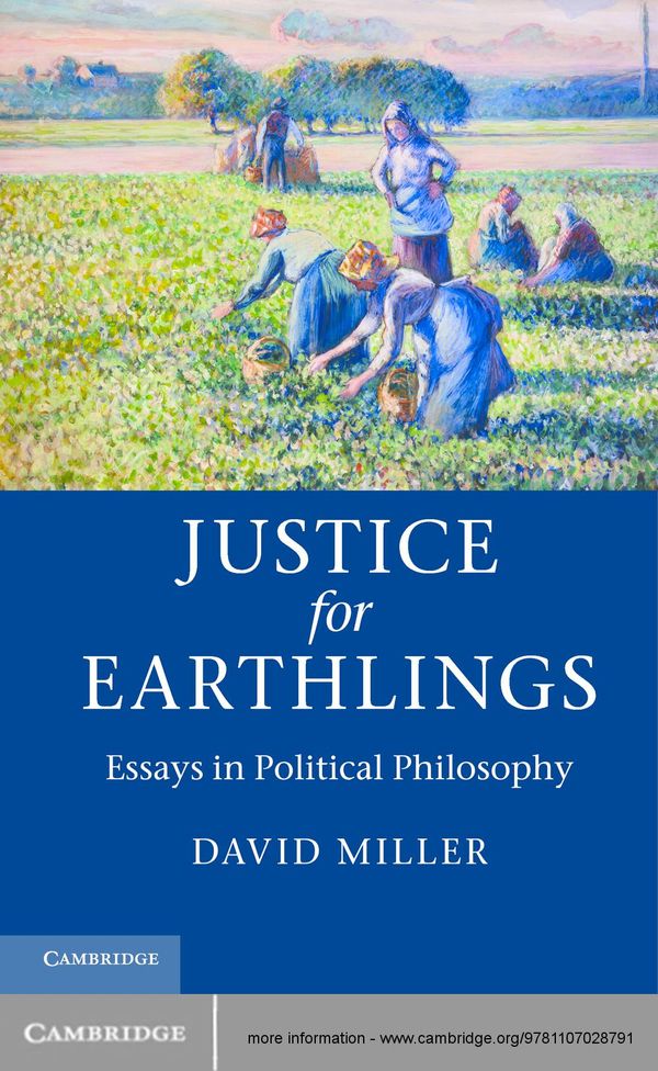 Cover Art for 9781139610933, Justice for Earthlings by David Miller