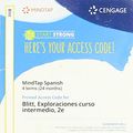 Cover Art for 9781337612494, MindTap for Blitt/Casas/Copple's Exploraciones curso intermedio, 4 Term Printed Access Card by Unknown