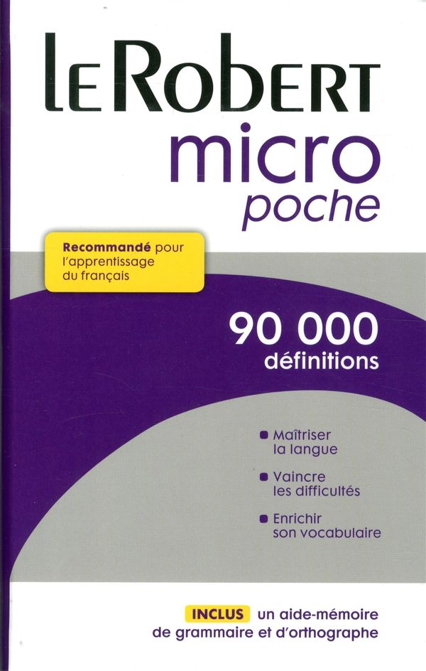Cover Art for 9782321006442, Le Robert micro poche : Dictionnaire d'apprentissage du français by Collectif