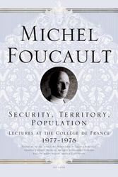 Cover Art for 9780312203603, Security, Territory, Population by Michel Foucault