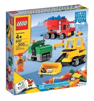 Cover Art for 0673419102797, Road Construction Set Set 6187 by 