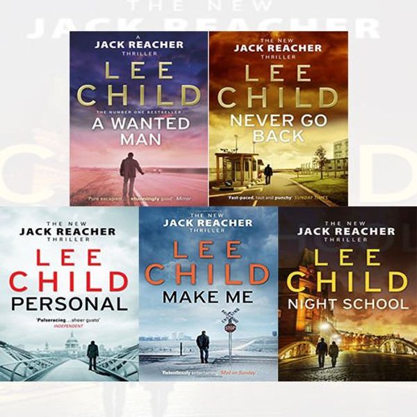 Cover Art for 9789123467075, Jack Reacher Series Lee Child Collection 5 Books Set (Night School, Make Me, Personal, Never Go Back, A Wanted Man) by Lee Child