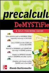 Cover Art for 9780071439275, Pre-calculus Demystified by Rhonda Huettenmueller