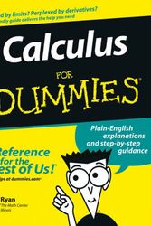 Cover Art for 9780764524981, Calculus for Dummies by Mark Ryan