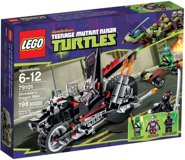 Cover Art for 5702014972155, Shredder's Dragon Bike Set 79101 by Lego