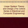 Cover Art for 9780195117783, Linear System Theory and Design by Chi-Tsong Chen