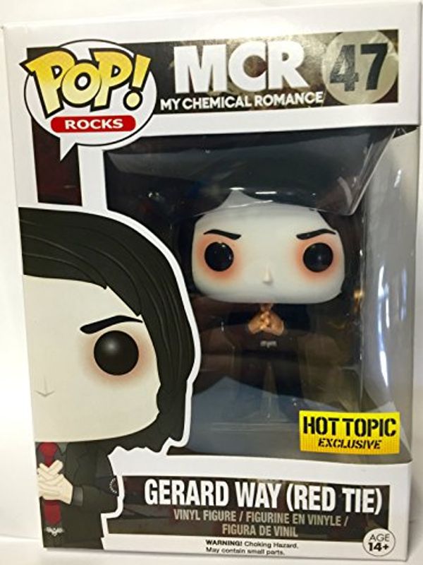 Cover Art for 0849803099282, My Chemical Romance - Gerard Way with Red Tie Pop! Vinyl Figure by FunKo