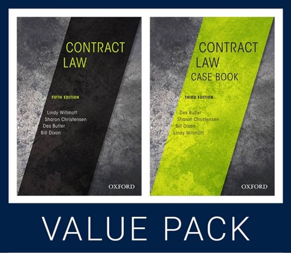 Cover Art for 9780190304775, Contract Law 5e Value Pack by Willmott, Christensen, Butler, Dixon