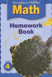 Cover Art for 9780618438020, Houghton Mifflin Math Homework Book by Houghton Mifflin Company