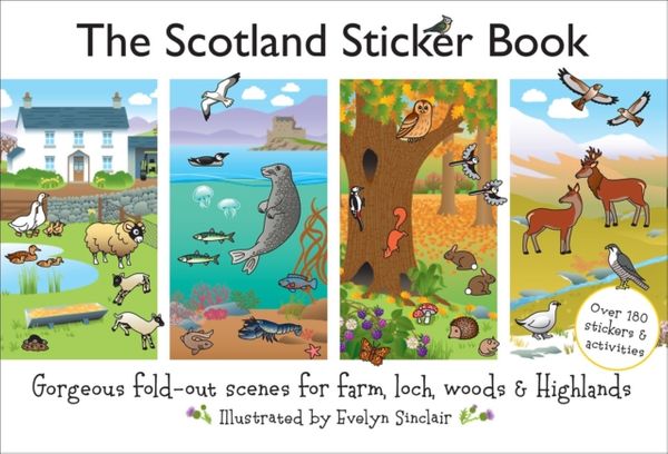 Cover Art for 9781999894009, The Scotland Sticker Book by David Felton