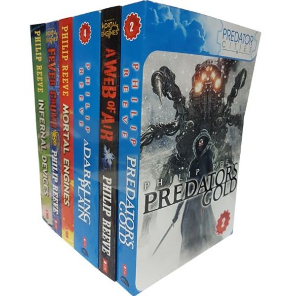 Cover Art for 9789123538317, Philip Reeve Collection 6 Books Collection Set (Predator's Gold, A Web of Air, A Darkling Plain, Mortal Engines, Fever Crumb, Infernal Devices) by Philip Reeve