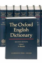 Cover Art for 9780198611868, The Oxford English Dictionary: Vols 1-20 by John Simpson