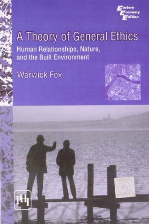 Cover Art for 9788120338074, A Theory of General Ethics by Na