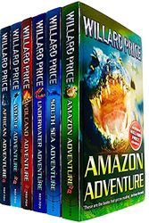 Cover Art for 9781529130263, Hal & Roger Hunt Adventures Book Series Books 1 - 7 Collection Set by Willard Price (Amazon Adventure, South Sea, Underwater, Volcano, Whale, African & Elephant) by Willard Price