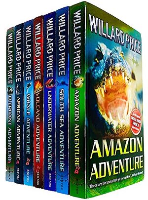 Cover Art for 9781529130263, Hal & Roger Hunt Adventures Book Series Books 1 - 7 Collection Set by Willard Price (Amazon Adventure, South Sea, Underwater, Volcano, Whale, African & Elephant) by Willard Price