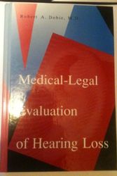 Cover Art for 9780442012663, Medical-Legal Evaluation of Hearing Loss by Robert A. Dobie