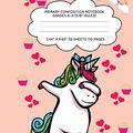 Cover Art for 9781726145640, Primary Composition Notebook Grades K-2 (5/8" Ruled): Dabbing Unicorn Journal & Doodle Diary - 112 Pages of Blank & Lined Paper for Writing and Drawing by Mind Over Matter Creations