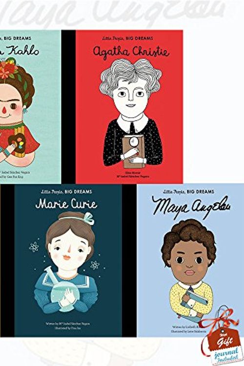 Cover Art for 9789123592395, Little People, Big Dreams Collection 5 Books Bundle With Gift Journal (Maya Angelou, Marie Curie, Amelia Earhart, Frida Kahlo, Agatha Christie) by Lisbeth Kaiser