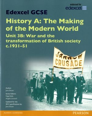 Cover Art for 9781446906767, Edexcel GCSE History A the Making of the Modern World: Unit by Shuter, Jane
