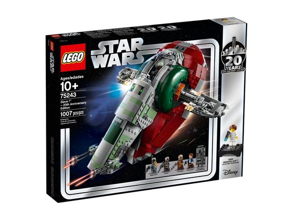 Cover Art for 5702016370706, Slave I - 20th Anniversary Edition Set 75243 by LEGO