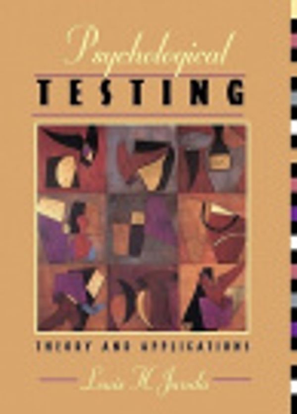 Cover Art for 9780205705535, Psychological Testing by Louis H Janda