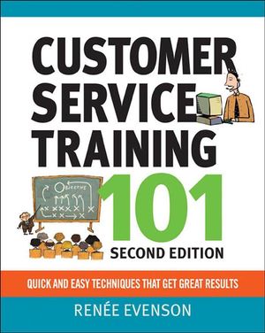 Cover Art for 9780814416426, Customer Service Training 101 by Renee Evenson