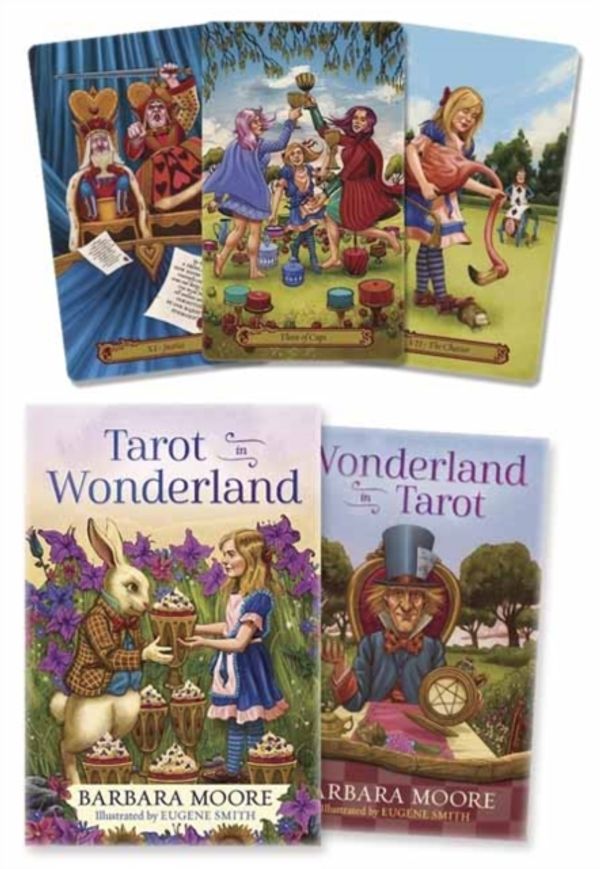 Cover Art for 9780738746807, Tarot in Wonderland by Barbara Moore