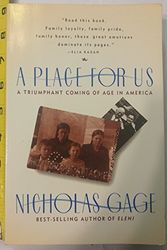 Cover Art for 9780671725853, A Place for Us by Nicholas Gage