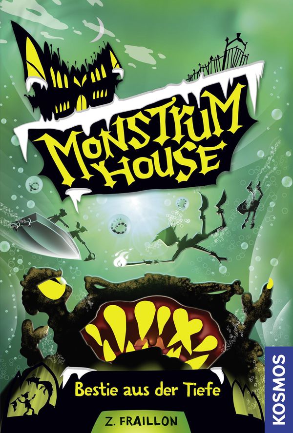 Cover Art for 9783440140338, Monstrum House, 3, Bestie aus der Tiefe by Zana Fraillon