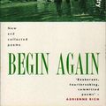 Cover Art for 9781853812651, Begin Again by Grace Paley