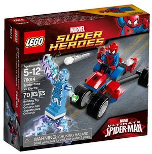 Cover Art for 0673419212533, Spider-Trike vs. Electro Set 76014 by LEGO