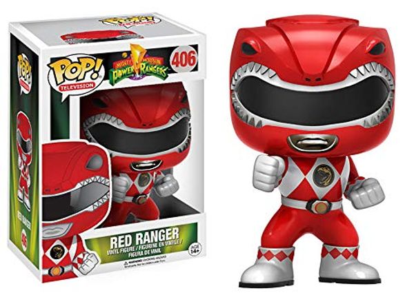 Cover Art for 0889698122726, Pop Power Rangers Red Ranger Action Vinyl Figure by FUNKO