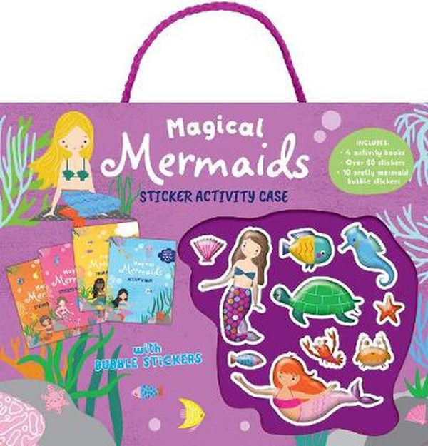 Cover Art for 9780655212454, Magical Mermaids Activity Case with Bubble Stickers by Lake Press