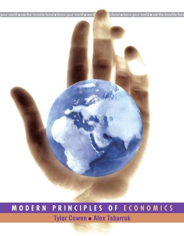 Cover Art for 9781429278393, Modern Principles of Economics by Tyler Cowen