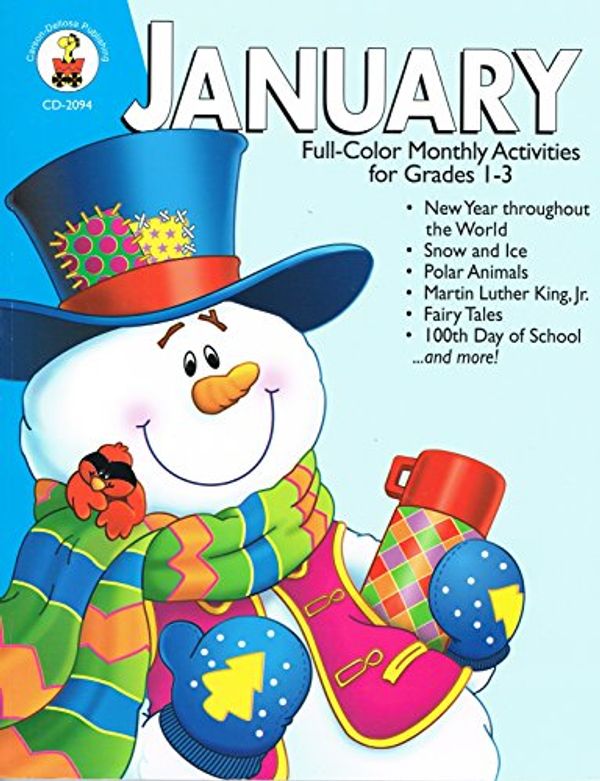 Cover Art for 9780887245527, January: Full-Color Monthly Activities for Grades 1-3 by Lynette Pyne