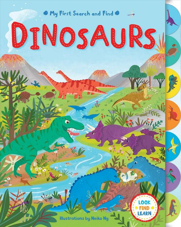 Cover Art for 9781684125975, My First Search and Find: Dinosaurs by Editors of Silver Dolphin Books