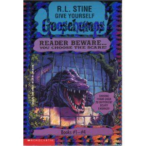 Cover Art for 9780590898928, Give Yourself Goosebumps Boxed Set, Books 1 - 4: Escape from the Carnival of Horrors; Tick Tock, You're Dead!; Trapped in Bat Wing Hall; and The Deadly Experiments of Dr. Eeek by R. L. Stine