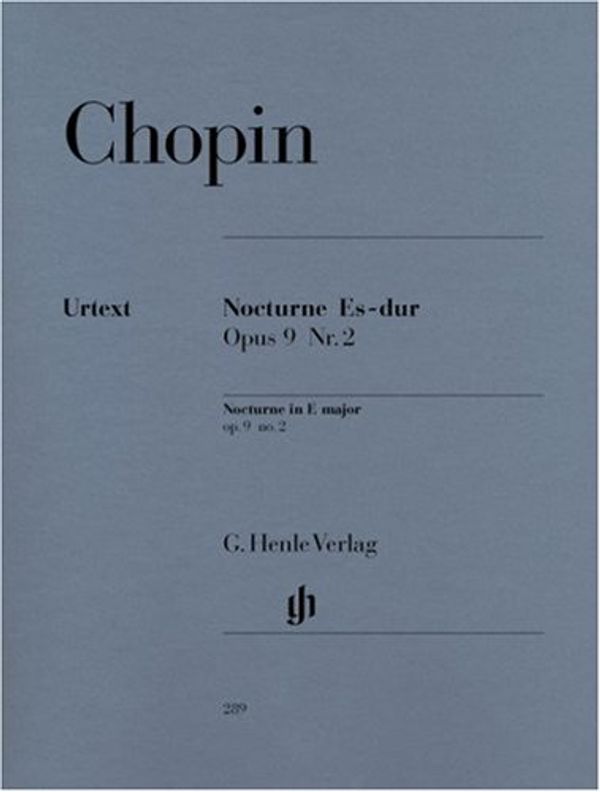 Cover Art for 9790201806648, Nocturne Es-dur op. 9,2 by Frédéric Chopin