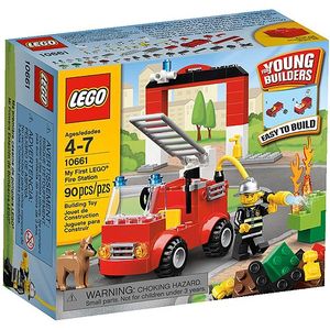 Cover Art for 0673419190190, My First LEGO Fire Station Set 10661 by LEGO