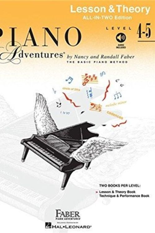 Cover Art for 9781616776916, Piano Adventures: Level 4-5 Lesson & Theory Book - International Anglicised Edition by Various