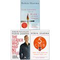 Cover Art for 9789123894475, Life Lessons from the Monk Who Sold His Ferrari, The 5 Am Club, The Leader Who Had No Title 3 Books Collection Set By Robin Sharma by Robin Sharma