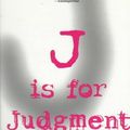 Cover Art for 9780449000656, J Is for Judgment by Sue Grafton