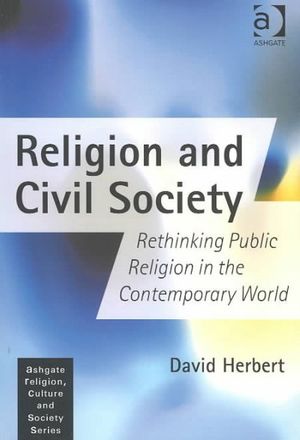 Cover Art for 9780754613398, Religion and Civil Society by David Herbert